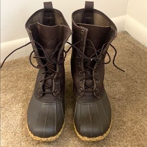 LL Bean Maine Hunting Shoe 10”, Waterproof Size 10